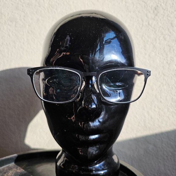 ernest hemingway Eyewear Satin Black Glasses Frames Unisex - Picture 5 of 8